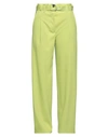 Philosophy Di Lorenzo Serafini Woman Pants Lime Green Size 4 Wool, Elastane In Green