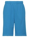 Ambush Man Shorts & Bermuda Shorts Blue Size L Cotton