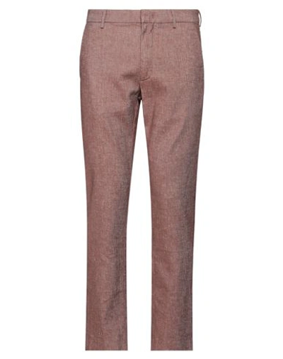 Pence Man Jeans Brown Size 32 Linen, Cotton, Elastane