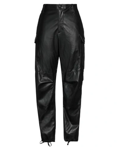 Rag & Bone Woman Pants Black Size 6 Polyester