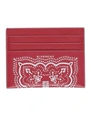 Givenchy Man Document Holder Red Size - Calfskin