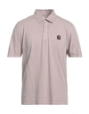 Parajumpers Man Polo Shirt Pastel Pink Size Xl Cotton In Pink
