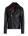 Rag & Bone Man Jacket Black Size L Bovine Leather