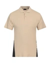 Skill Officine Skill_officine Man Polo Shirt Beige Size 1 Cotton In Beige