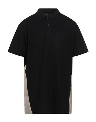 Skill Officine Skill_officine Man Polo Shirt Black Size 1 Cotton