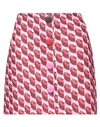 Maliparmi Malìparmi Woman Mini Skirt Fuchsia Size 8 Polyester, Elastane In Pink