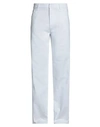 Raf Simons Man Denim Pants White Size 33 Cotton