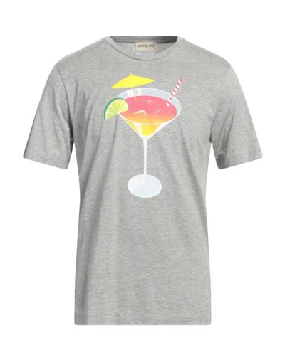 Exemplaire Man T-shirt Grey Size L Cotton