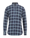 Paul & Shark Man Shirt Light Blue Size 15 Cotton In Blue