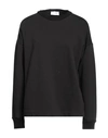 Scaglione Woman Sweatshirt Black Size L Cotton
