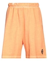Marcelo Burlon County Of Milan Marcelo Burlon Sunset Cross Shorts In Orange