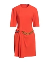 Stella Mccartney Woman Mini Dress Orange Size 6-8 Viscose, Acetate, Elastane