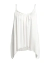 Bsb Woman Top White Size L Viscose