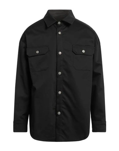 424 Fourtwofour Man Shirt Black Size M Cotton