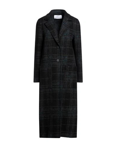Harris Wharf London Woman Coat Black Size 10 Virgin Wool