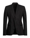 Rick Owens Man Suit Jacket Black Size 42 Cotton