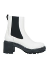 Rag & Bone Woman Ankle Boots Ivory Size 9 Soft Leather In White