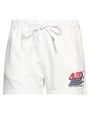 Autry Brushed Cotton Iconic Jogger Shorts In White