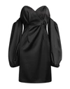 Alice Miller Woman Mini Dress Black Size M Polyester, Elastane