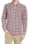 THE NORMAL BRAND THE NORMAL BRAND MOUNTAIN REGULAR FIT FLANNEL BUTTON-UP SHIRT
