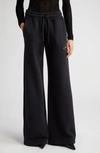 Off-white Cotton-jersey Sweatpants In Black White