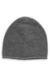 VINCE BOILED CASHMERE CHUNKY KNIT BEANIE