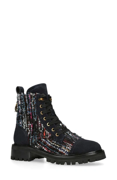 Kurt Geiger Women's Kensington Lace Up Combat Boots In Multi