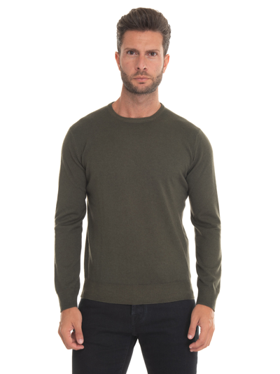 Hindustrie Round-necked Pullover In Green