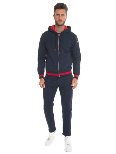 Kiton Sports Tracksuit In Blue