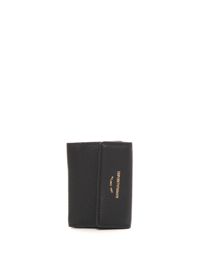 Emporio Armani Wallet Small Size In Black
