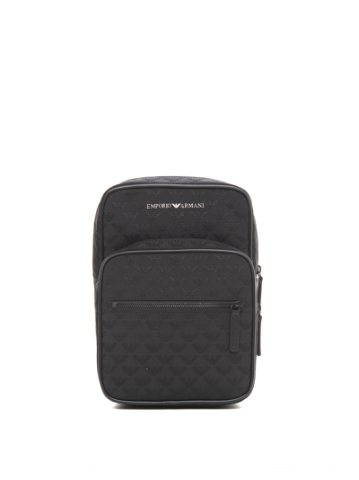 Emporio Armani Single Shoulder Bag In Black