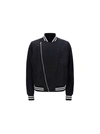 Balmain Casual Bomber Jacket Men In Black