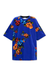 VETEMENTS FLORAL PRINTED ROUND-NECK T-SHIRT