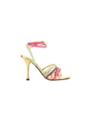 Valentino Rockstud Strappy Multi Ankle-wrap Sandals
