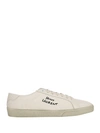 Saint Laurent Logo Print Low Top Sneakers
