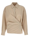 LEMAIRE TWISTED SHIRT, BLOUSE PINK