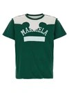 MAISON MARGIELA WESTERN PATCHWORK T-SHIRT GREEN