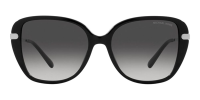 Michael Kors Butterfly Frame Sunglasses In Black