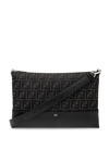 FENDI FENDI FF MOTIF MEDIUM CLUTCH BAG