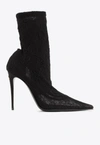 DOLCE & GABBANA 110 LACE POINTED PUMPS