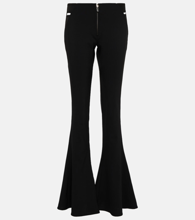 Jean Paul Gaultier X Knwls Cutout Flared Pants In Black