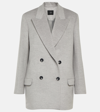Joseph Jonas Wool-blend Coat In Grey