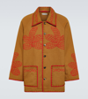BODE FIELD MAPLE EMBROIDERED COTTON COAT