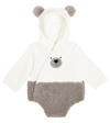 IL GUFO BABY COTTON-BLEND BODYSUIT