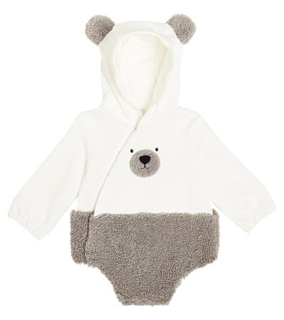 Il Gufo Baby Cotton-blend Bodysuit In Multicoloured