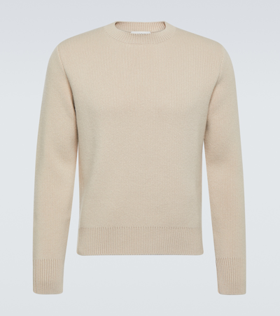 Lanvin Wool And Cashmere Jumper In Beige