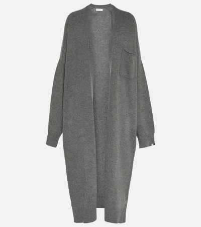 Extreme Cashmere N°61 Koto Cashmere-blend Cardigan In Grey