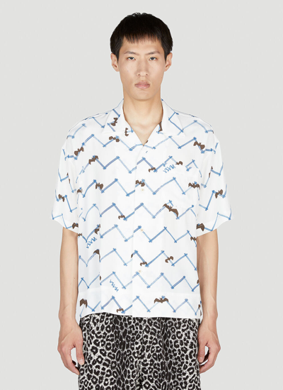 Visvim Graphic-print Short-sleeve Shirt In Printed