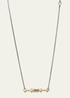 Armenta Women's Old World Crivelli 18k Gold, Sterling Silver, Diamond, Opal & Morganite Bar Necklace In Gold