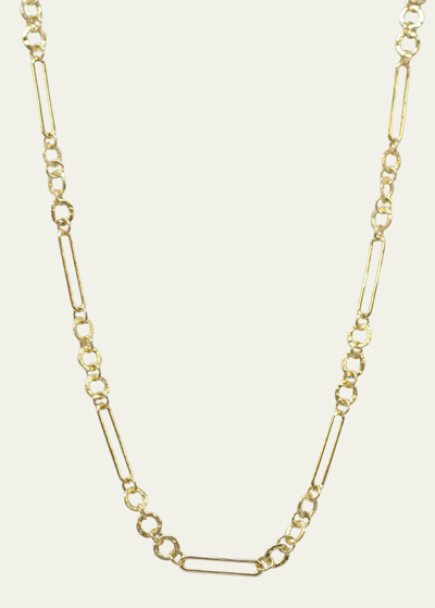 Armenta 18k Yellow Gold Paperclip Necklace